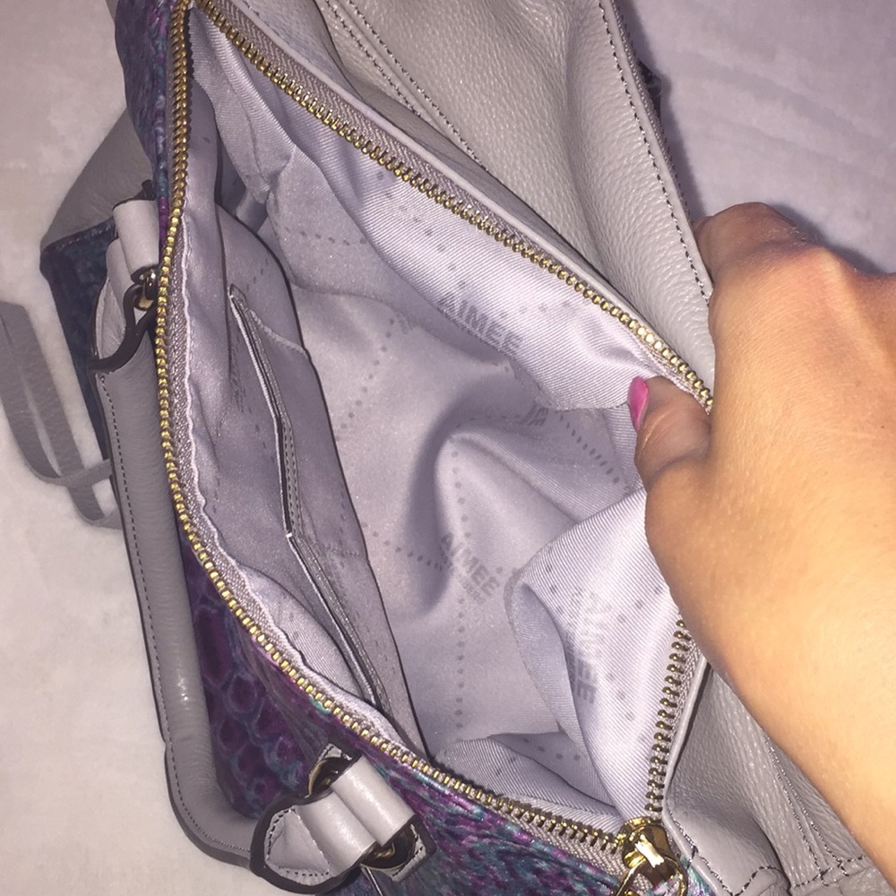 NWOT Aimee Kestenberg Leather Satchel - Picture 5 of 8